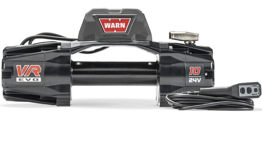 WARN VR EVO 10 Seilwinde mit 24 Volt für Stahlseil - dazu bestellbar