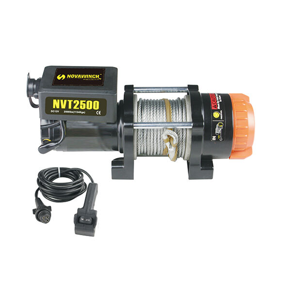 NVT2500I-12V Novawinch NVT 12 Volt Universal-Seilwinde für Anhänger und Kastenwäge