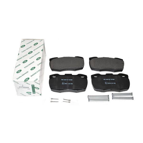 SFP000260LR Genuine Bremsbeläge Defender Vorderachse mit Teilenummer SFP000260