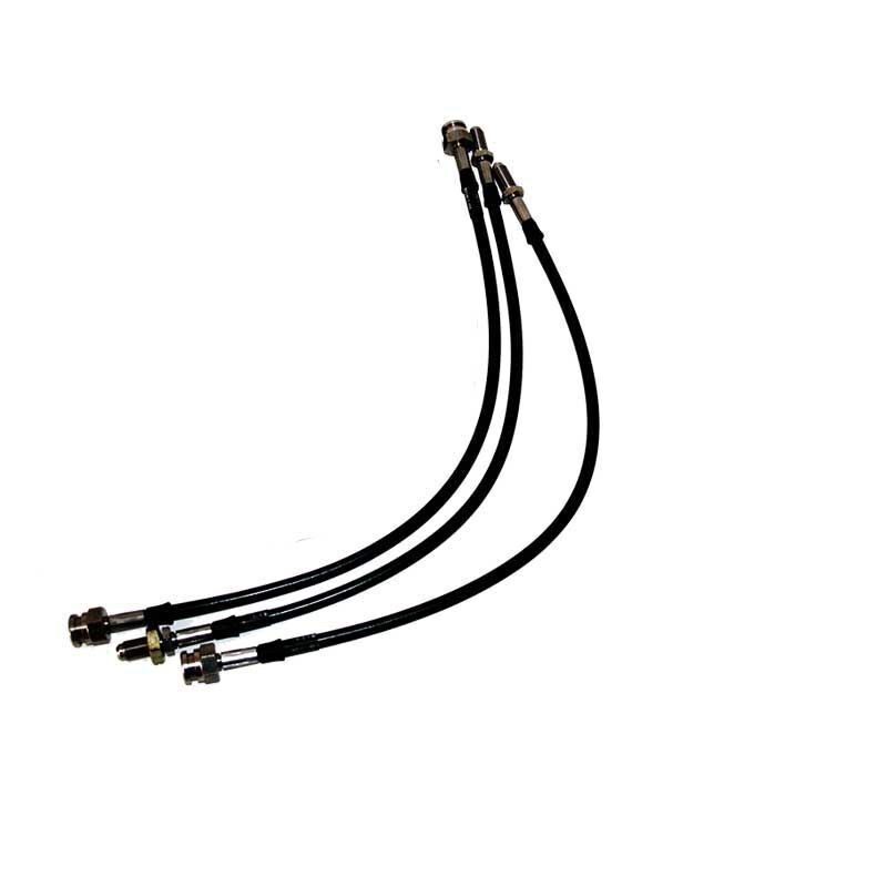 tempbrakelines_no_abs ENGAGE4X4 Stahlflex-Bremsschläuche für den Land Rover Defender TD4 ohne ABS