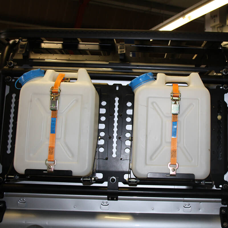 Flexible Halterung für Safety Devices Außenkäfig Land Rover Defender