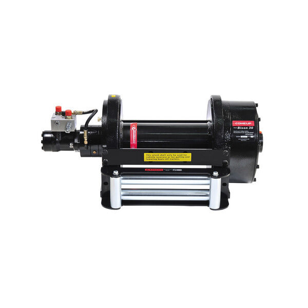 642873 ComeUp Bison 30 BT Hydraulik Seilwinde mit 13,6 Tonnen Zugkraft mit EN-14496-1 Zertifikat