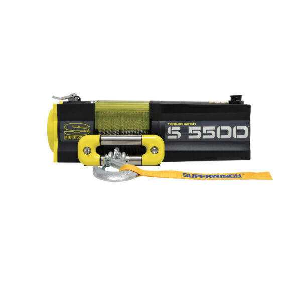 S5500-Stahlseil Superwinch S5500 mit Stahlseil Anhänger-Seilwinde