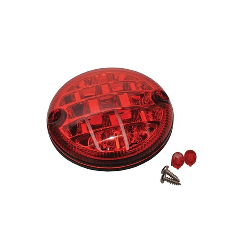 XFE50010LEDp8sRmnGKQy1zV LED NEbelschlussleuchte für Land Rover Defender (rund)