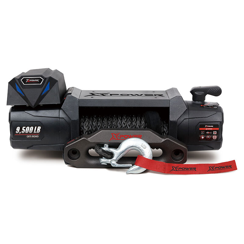 10801059 X-Power 9500 Non Integrated Seilwinde mit Kunststoffseil