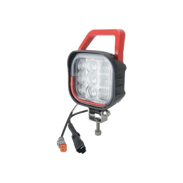 4W172128HC LED Arbeitsscheinwerfer mit externem Schalter am Gehäuse