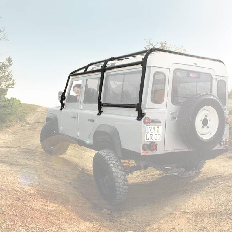 RBL242TUV-1 Safety Devices Außenkäfig mit TÜV Teilegutachten für Land Rover Defender