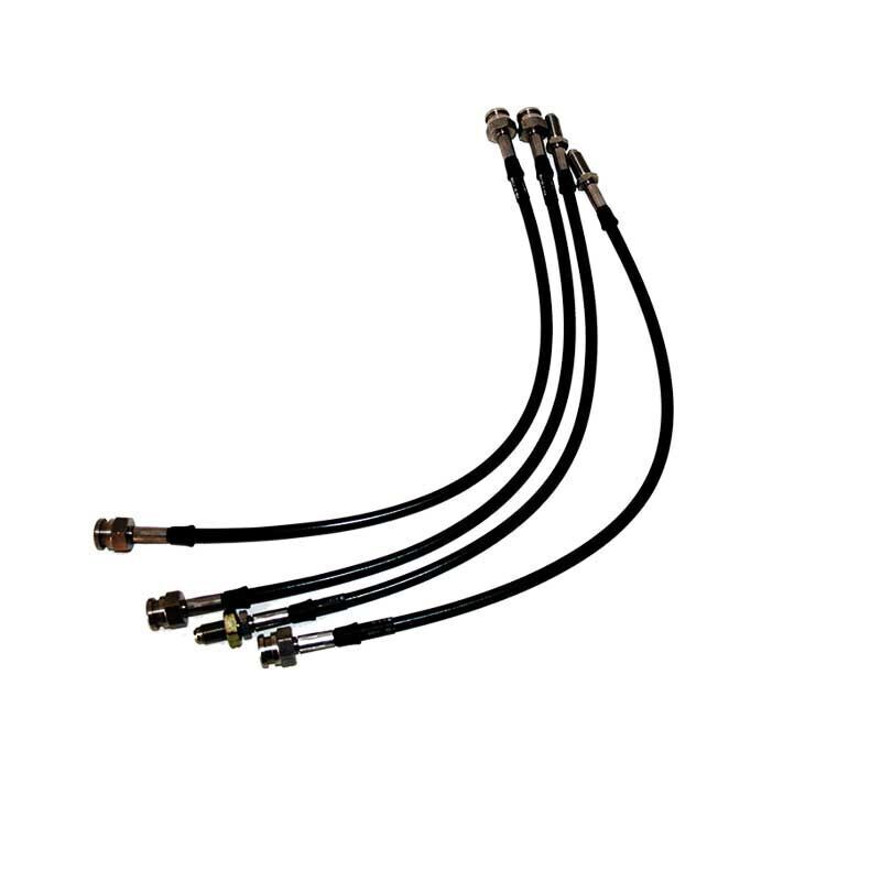 tempbrakelines_abs ENGAGE4X4 Teflon beschichtete Stahlflex-Bremsleitungen mit ABS für Defender TD5/TD4