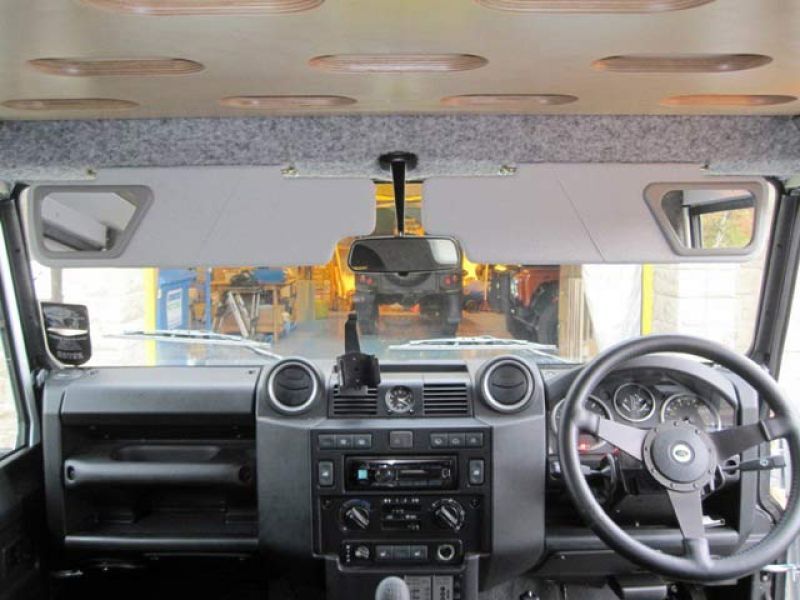 Defender Sonnenblenen-Spiegel für Fahrer und Beifahrerseite