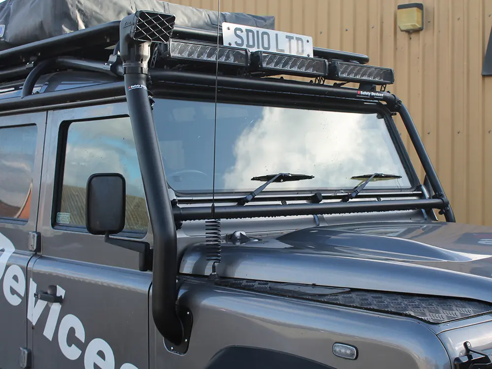 Schnorchel Defender für Montage mit Außenkäfig