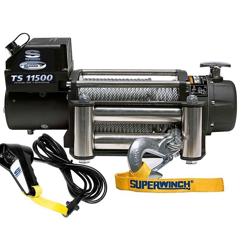 tigershark115 Superwinch Tiger Shark 11500 12 Volt
