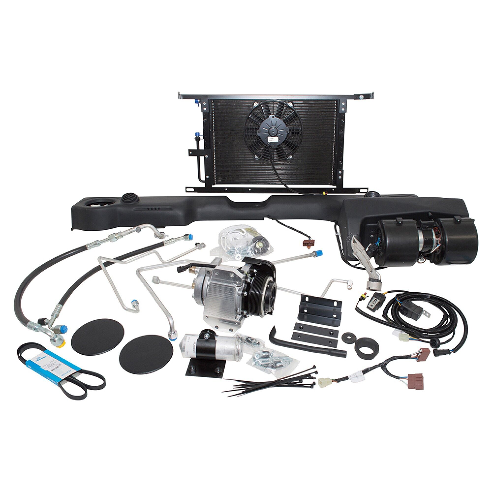 Land Rover Defender 300 Tdi Klimaanlagen Nachrüst-Kit – Komplett-Set für Linkslenker (LHD)