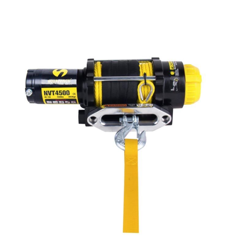 Trailer oder Powersport Winde von Novawinch mit Kunststoffseil