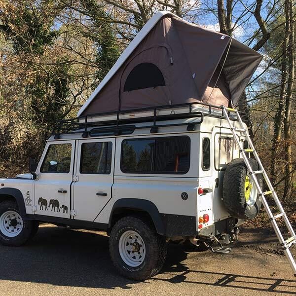 Tango-4 Hartschalen Dachzelt Land Rover Defender