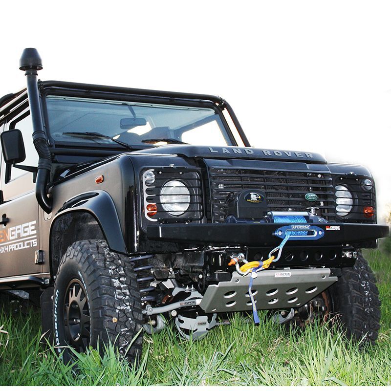 en_2lr001_4 ENGAGE4X4 Windenstoßstange mit TÜV Teilegutachten für alle Defender