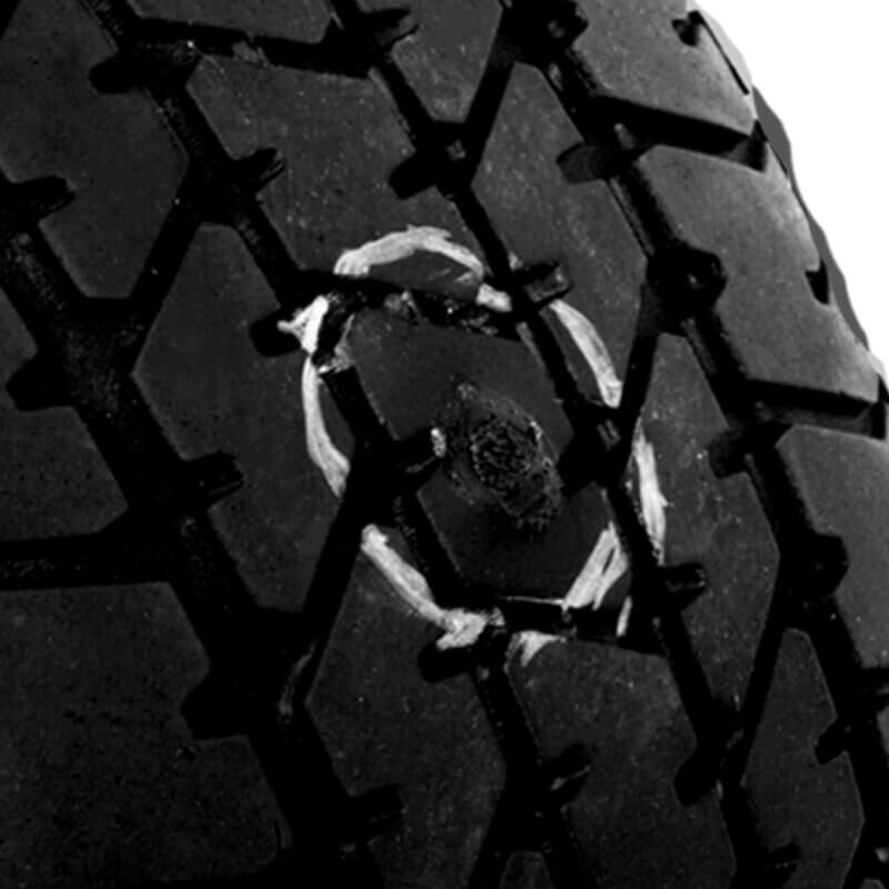 Tüv geprüfte Reifen Reparatur bei Geländewagen oder Nutzfahrzeugen